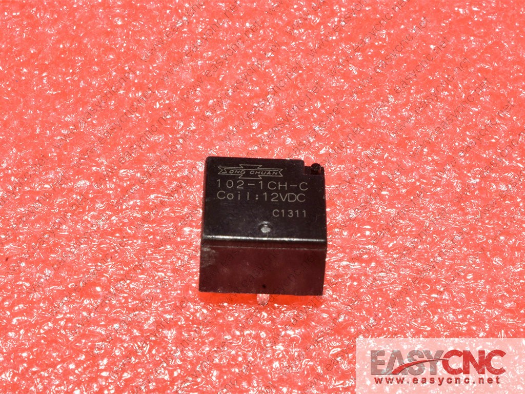 102-1CH-C 12VDC Songchuan realy used