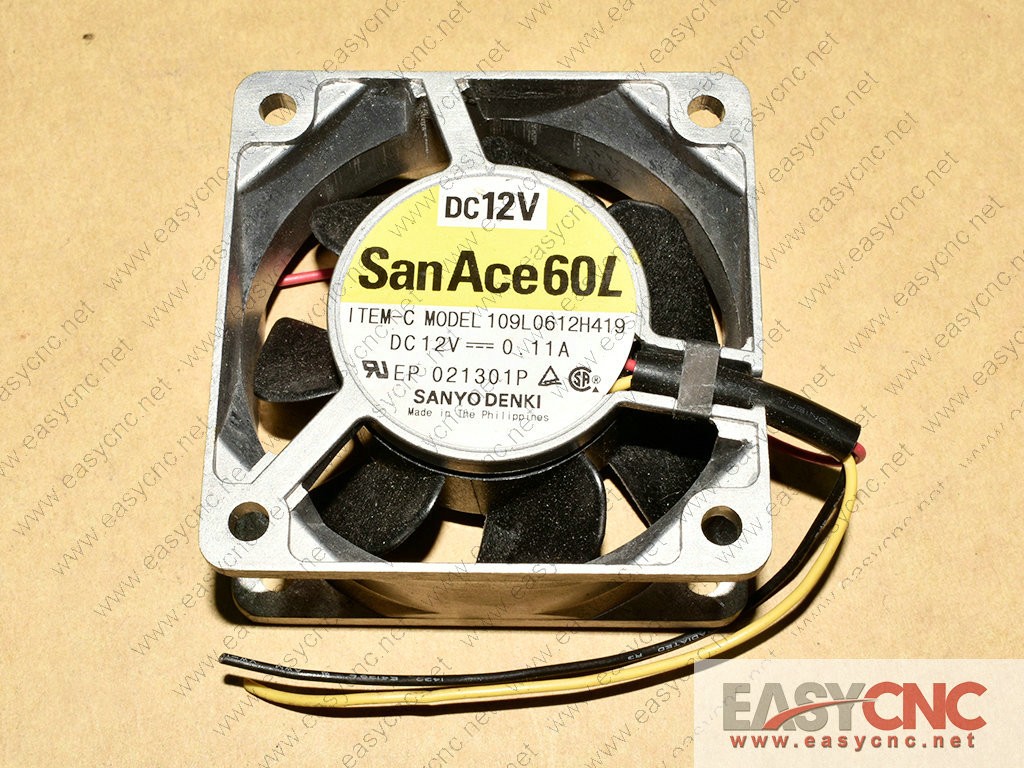 109L0612H419 Sanyo fan used