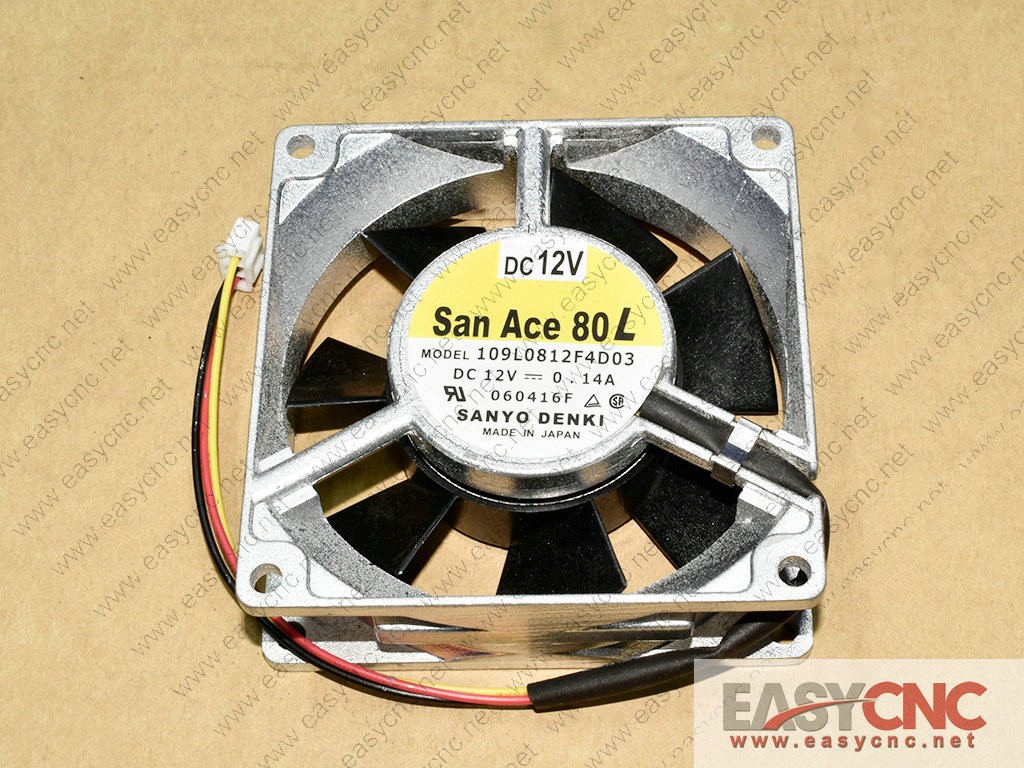 109L0812F4D03 Sanyo fan used