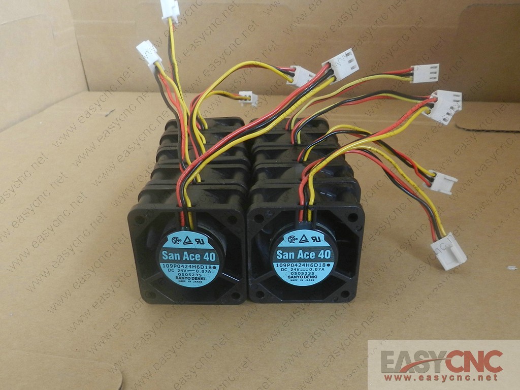 109P0424H6D18 Sany fan 24vdc 0.07a 40*40*20mm new