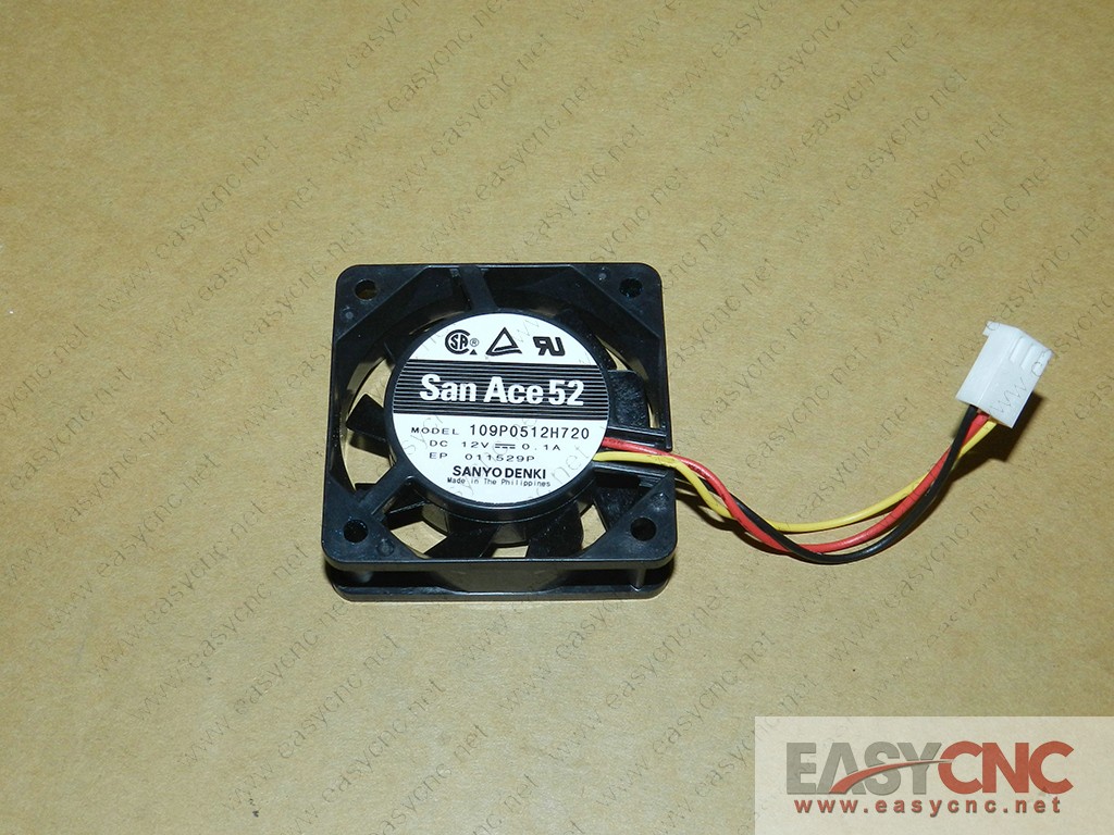 109P0512H720 Sanyo fan dc 12v 0.1a 50*50*15mm new