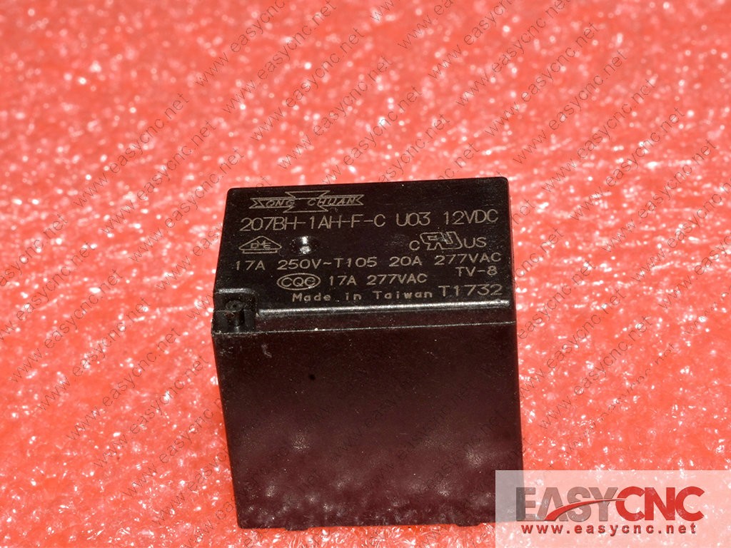 207BH-1AH-F-C U03 12VDC Songchuan realy new