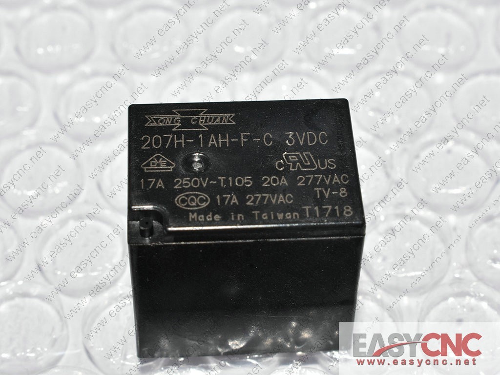 207H-1AH-F-C 3VDC Songchuan realy new