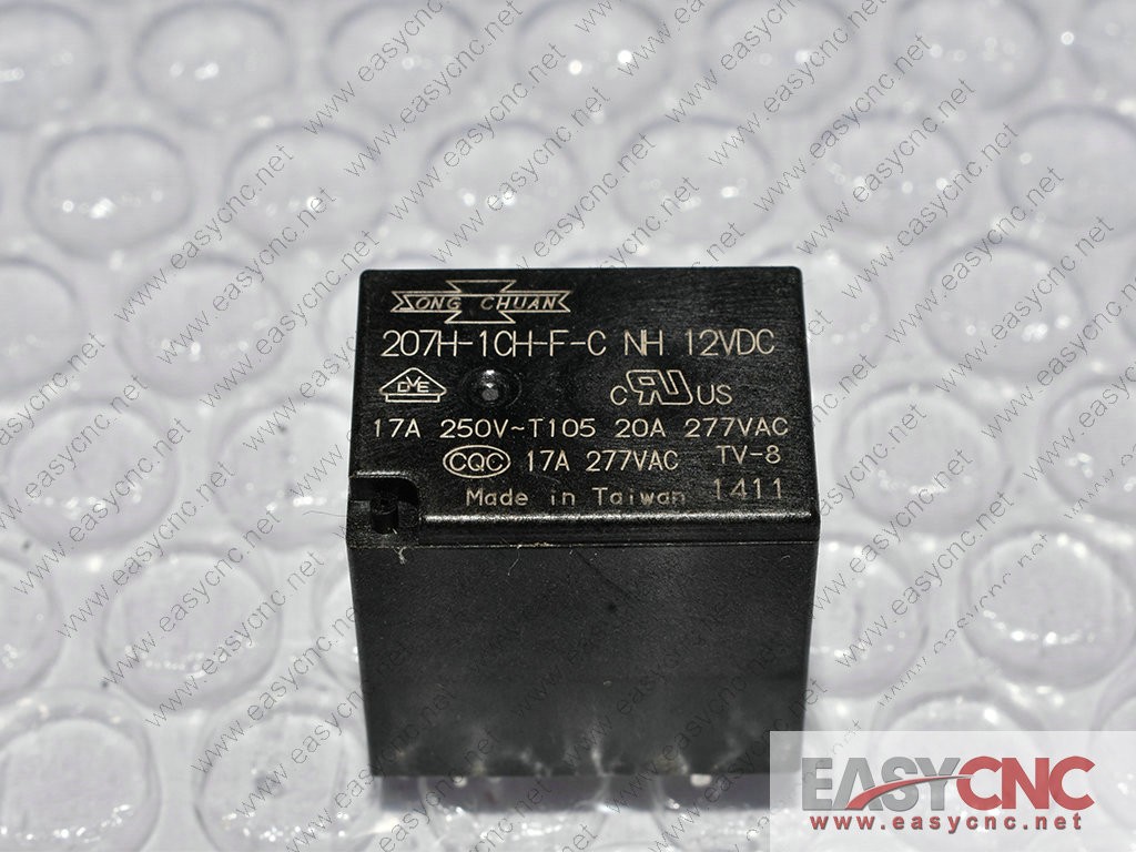 207H-1CH-F-C NH 12VDC Songchuan realy new