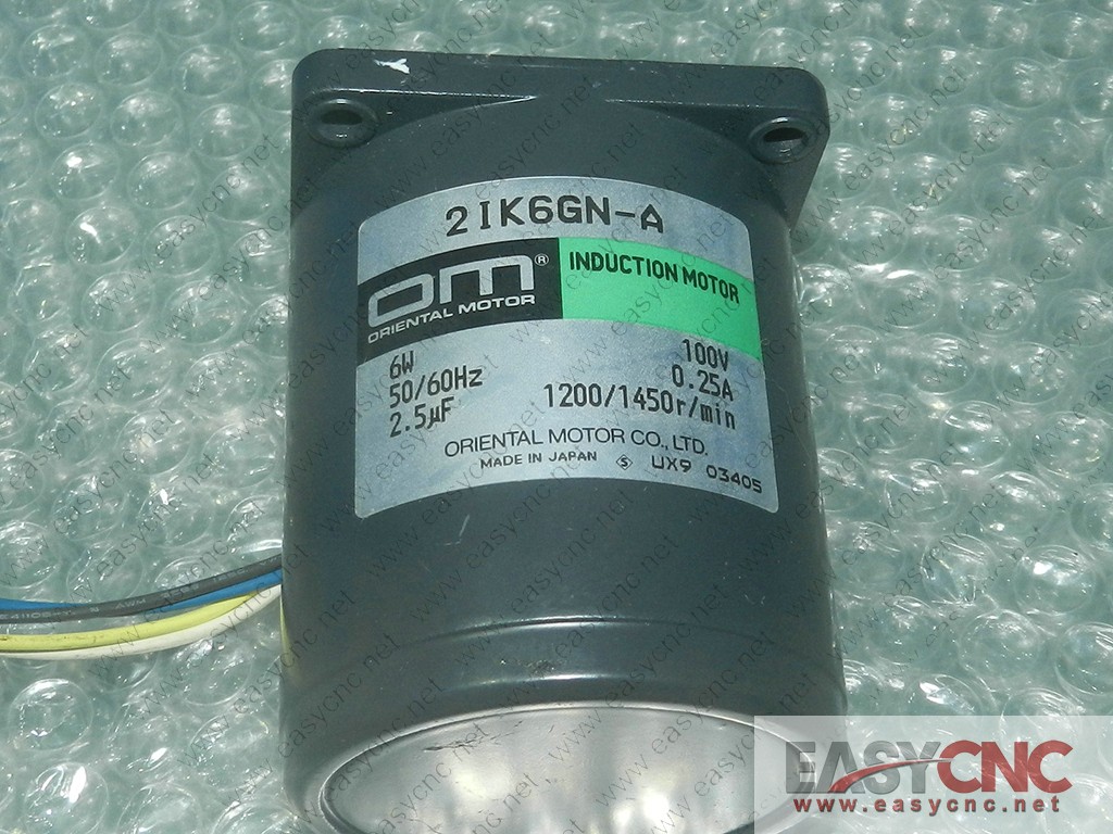 2IK6GN-A ORIENTAL induction motor used
