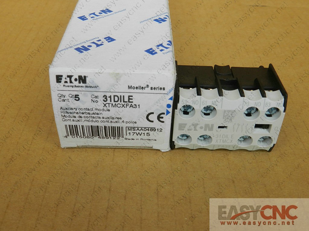 31 DILE Moeller auxiliary contact module new