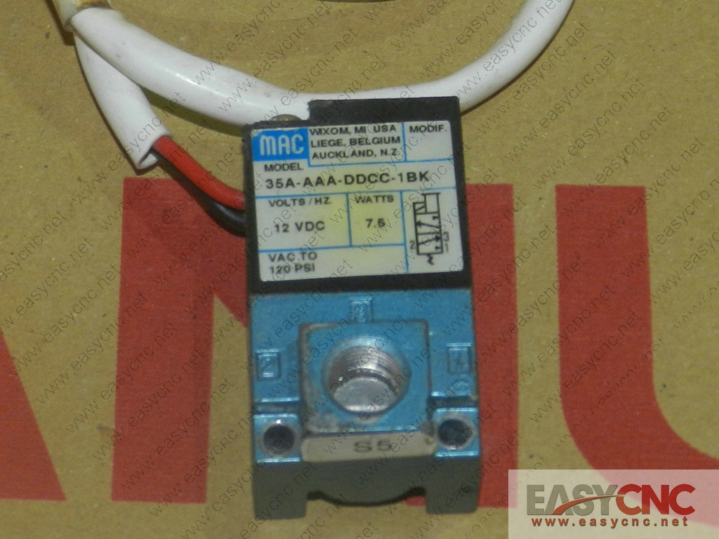 35A-AAA-DDCC-1BK Smc Solenoid valve used