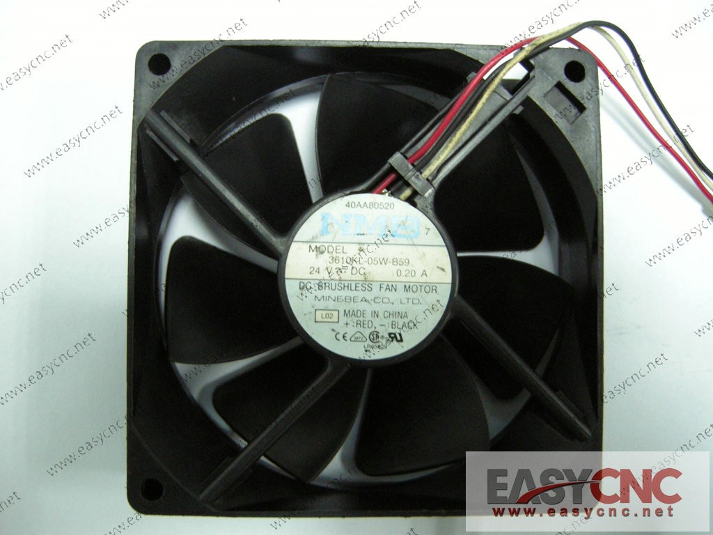 3610KL-05W-B59 NMB fan DC24V 0.2A 92*92*25mm new