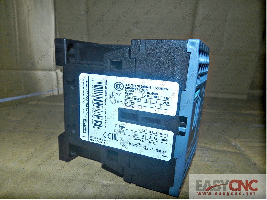 3RT2317-2BB40 Siemens power switch used