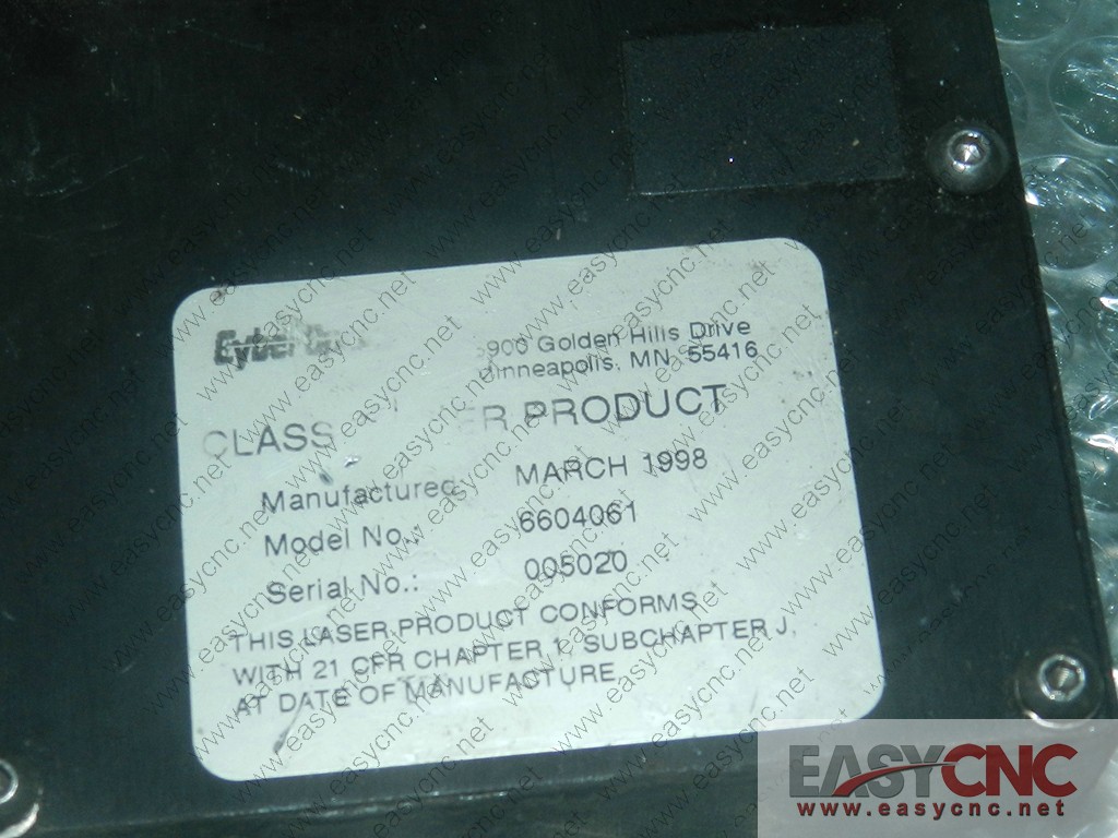 6604061 Cyberoptics laser sensor used