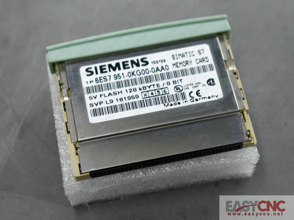 6ES7951-0KG00-0AA0 Siemens Memory Card used