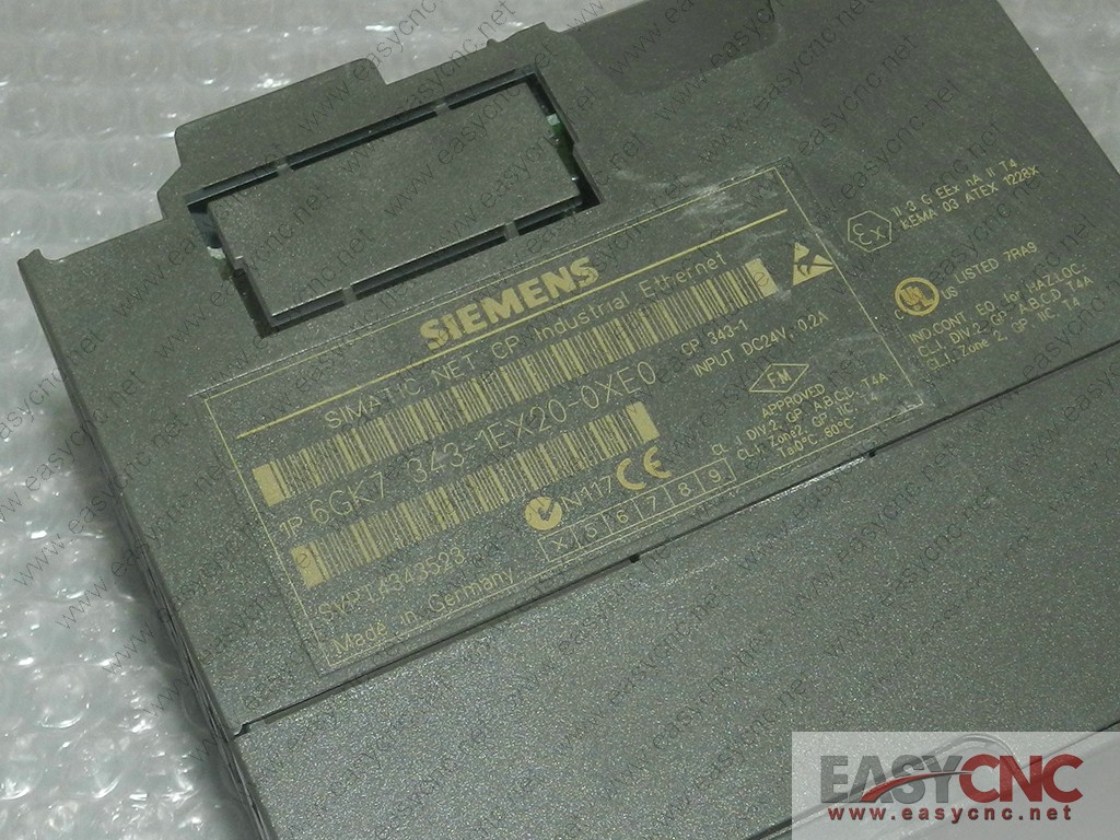 6GK7343-1EX20-0XE0 Siemens simatic net cp industrial ethernet used