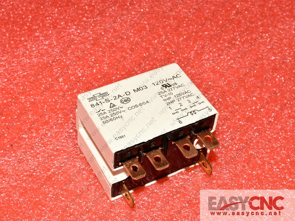 841-S-2A-D M03 120VAC Songchuan realy new
