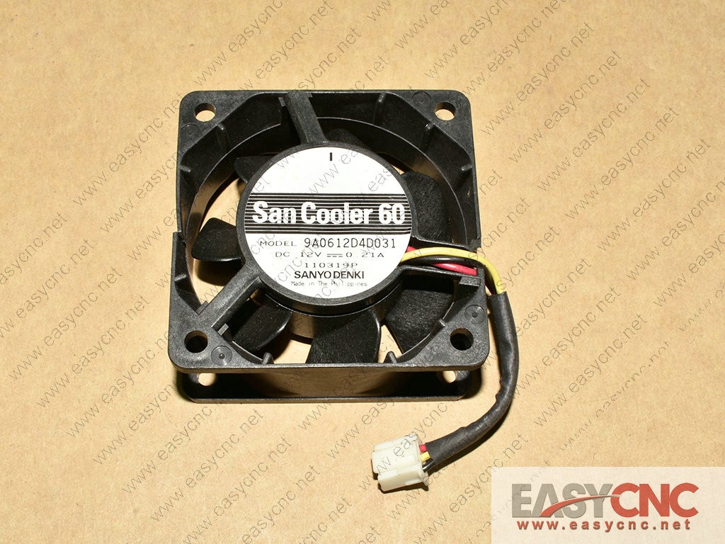 9A0612D4D031 Sanyo fan used