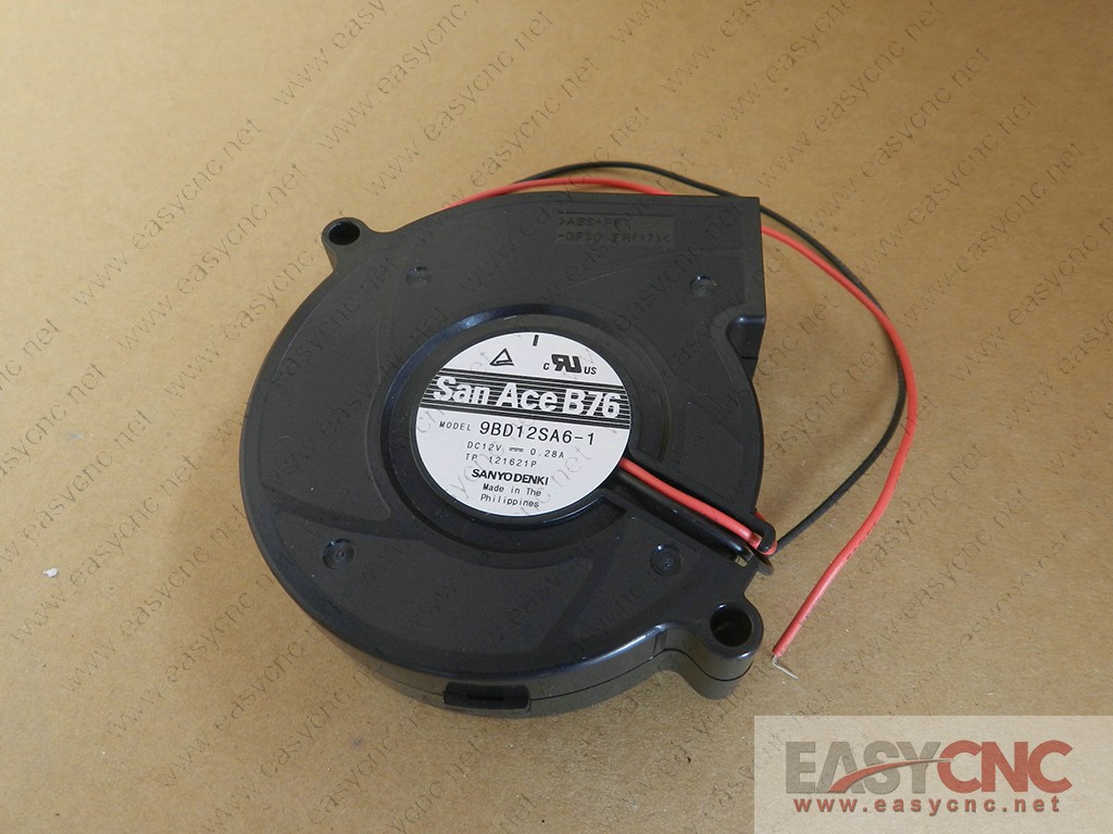 9BD12SA6-1 Sanyo fan 12vdc 0.28a 76*20mm new