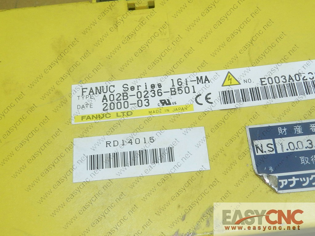 A02B-0236-B501 Fanuc series 16-ma used (please read the Product Description before ordering)