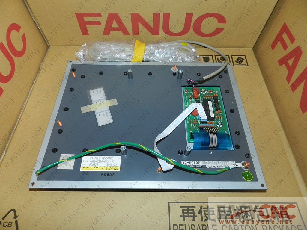 A02B-0236-C131#JC Fanuc fa full keyboard used