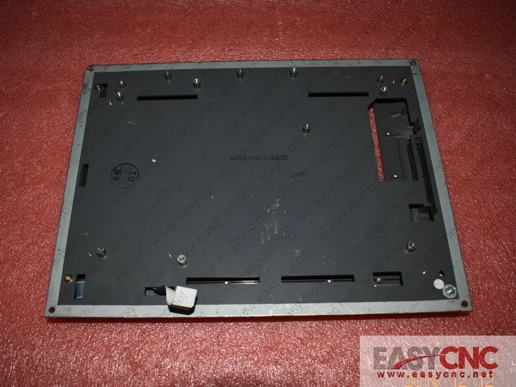 A02B-0281-D500 Fanuc MDI/LCD unit 10.4 inch used