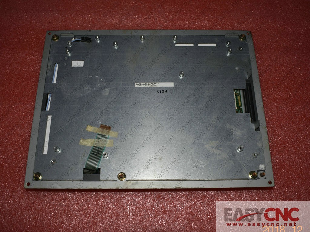 A02B-0281-D502 Fanuc MDI/LCD unit 10.4 inch used