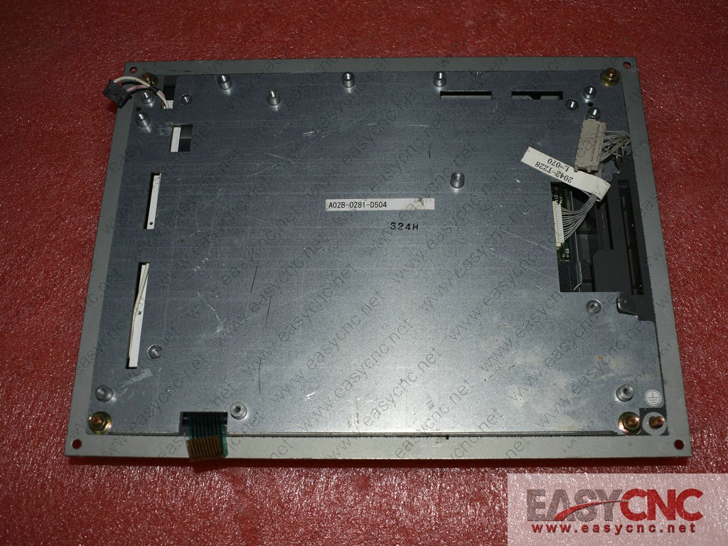 A02B-0281-D504 Fanuc MDI/LCD unit used
