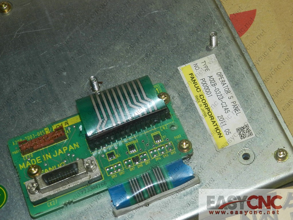 A02B-0323-C245 Fanuc operrator's panel used