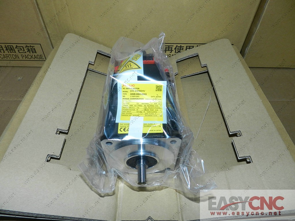 A06B-0062-B503 Fanuc ac servo motor Bis2/4000HV new