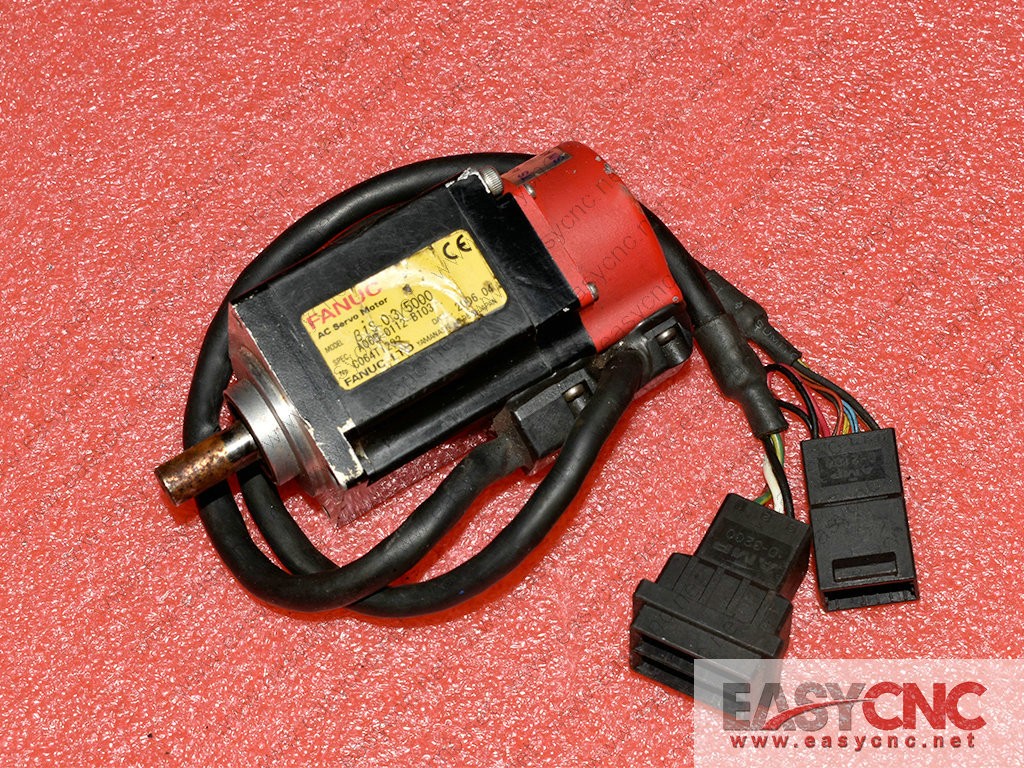 A06B-0112-B103 Fanuc ac servo motor Bis0.3/5000 used