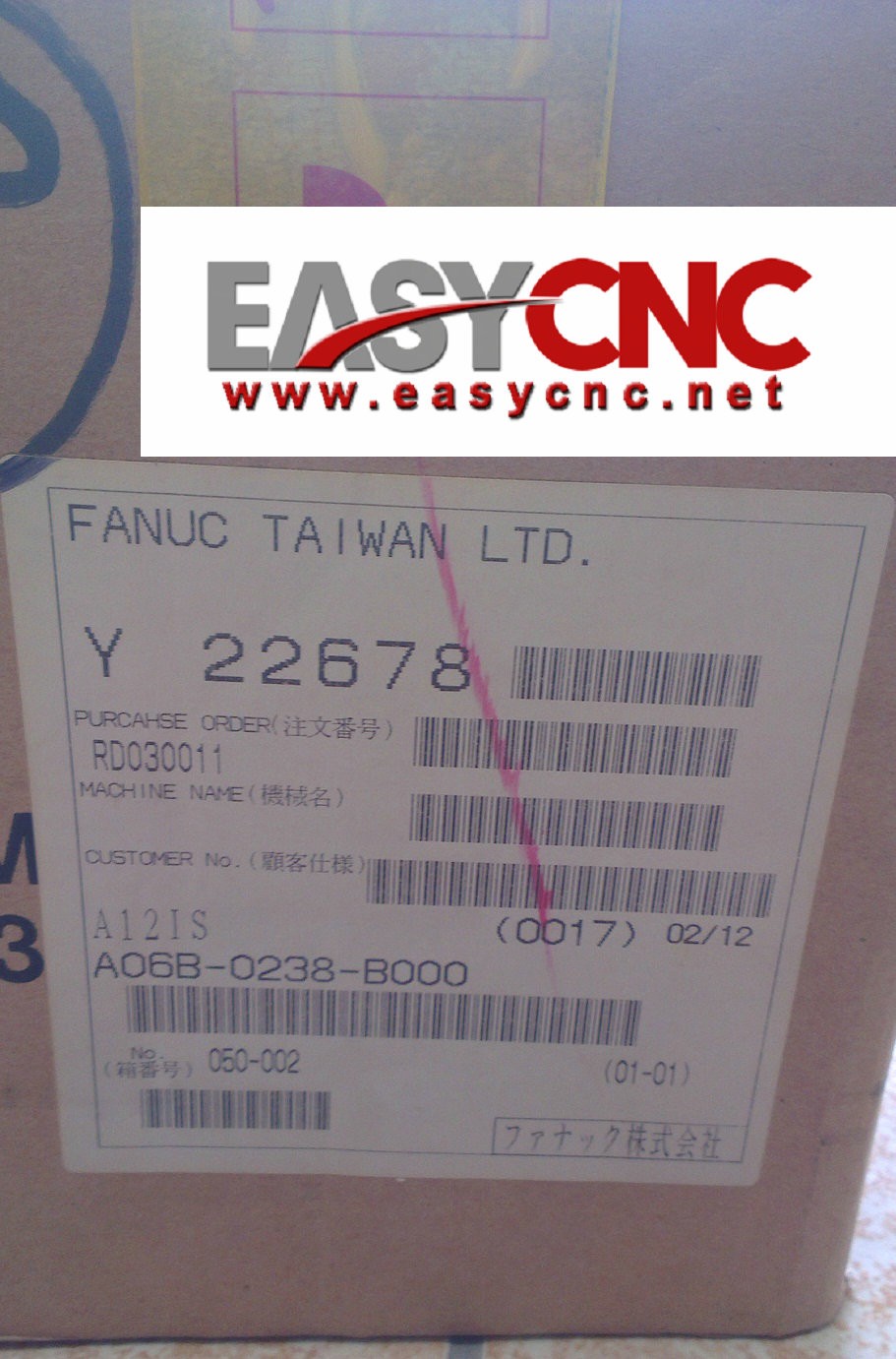 A06B-0238-B000 Fanuc ac servo motor new