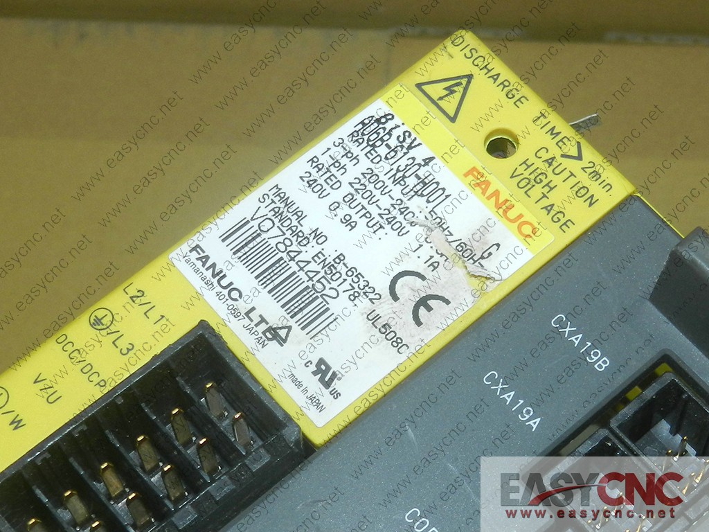 A06B-6130-H001 Fanuc servo amplifer module Bisv4 used