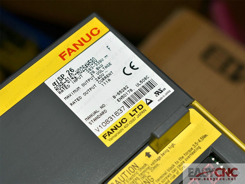 A06B-6142-H026#H580 Fanuc spindle amplifier module aiSP26 new