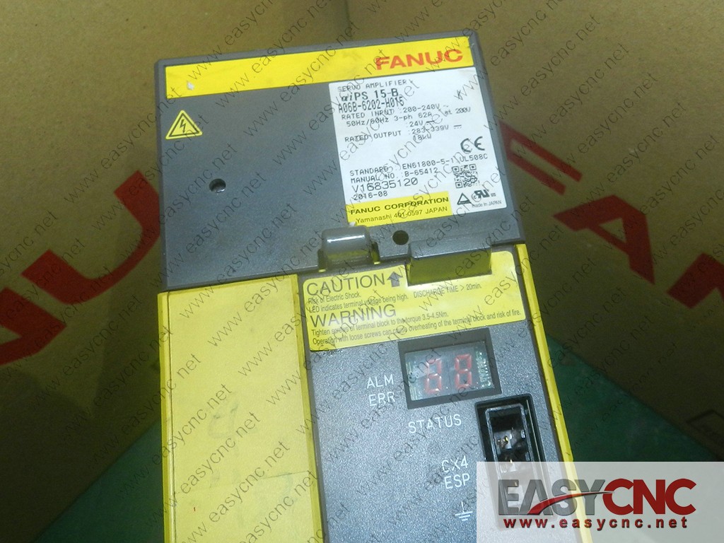 A06B-6202-H015 Fanuc power supply module aiPS15 used