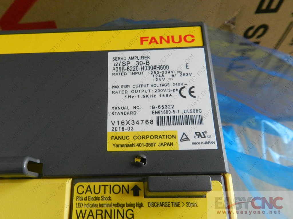 A06B-6220-H030#H600 Fanuc spindle amplifier aiSP30-B new