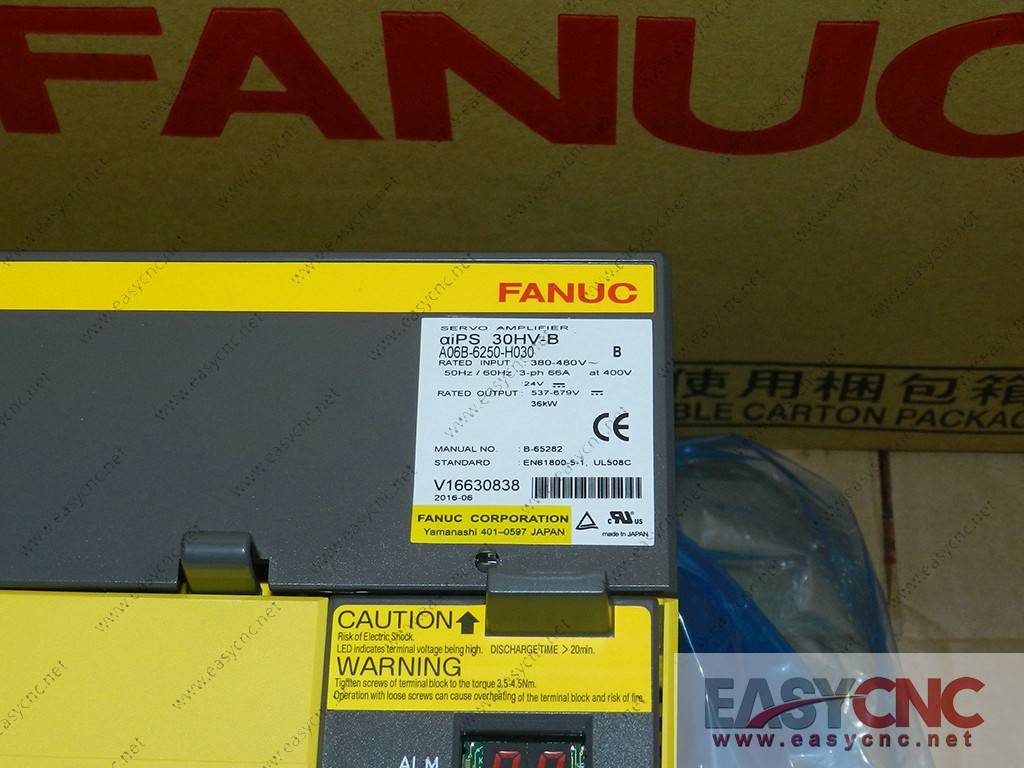A06B-6250-H030 Fanuc power supply module aiPS30HV-B new