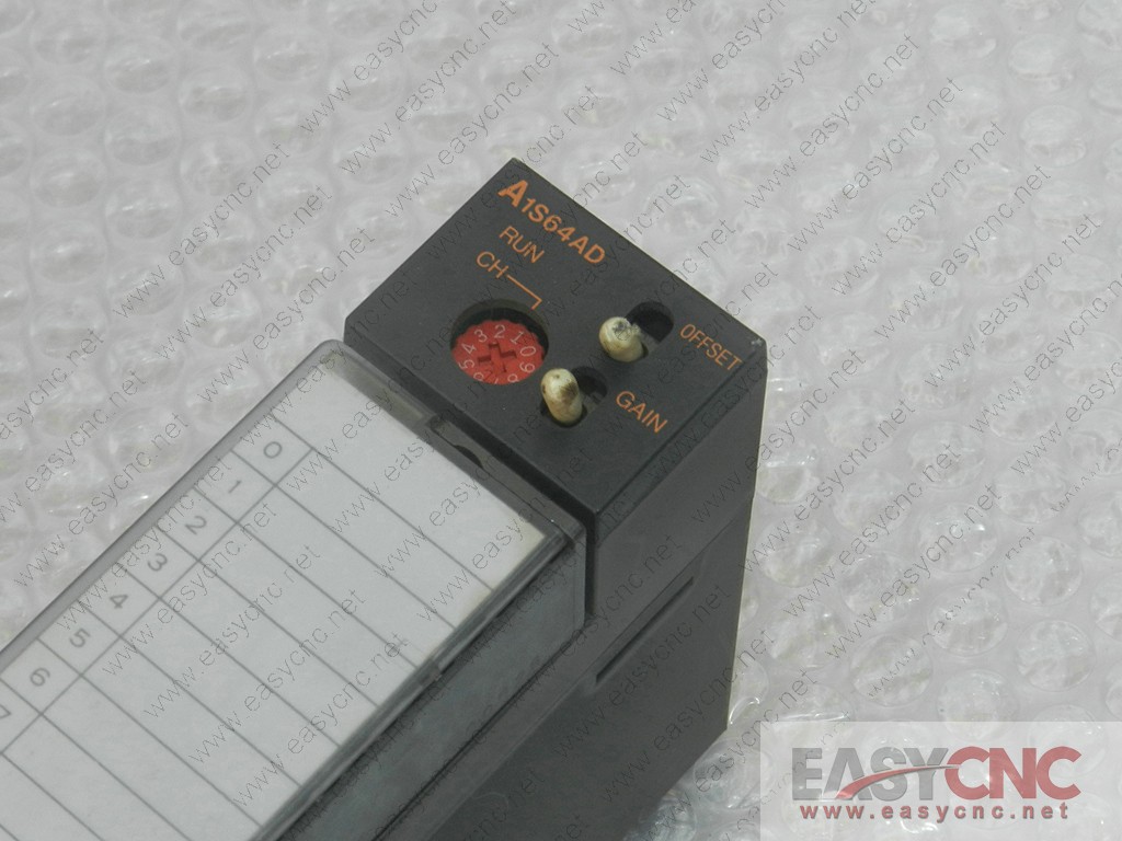A1S64AD Mitsubishi A/D converter unit used