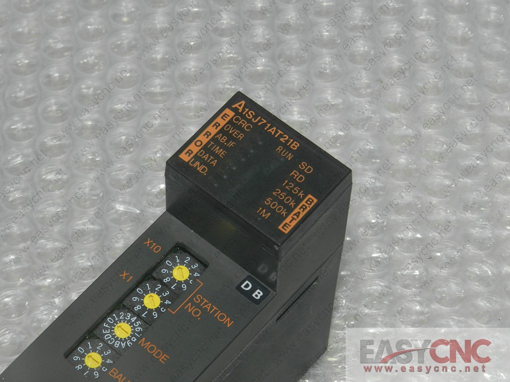 A1SJ71AT21B Mitsubishi datalink unit used
