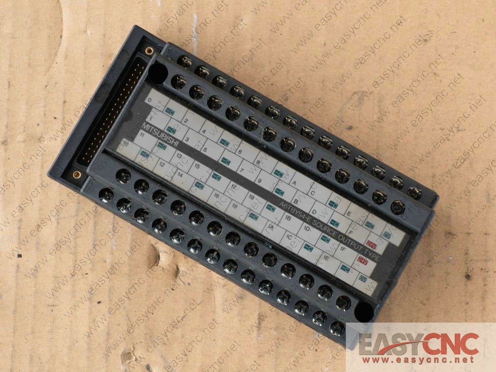 A6TBY54-E Mitsubishi terminal board used