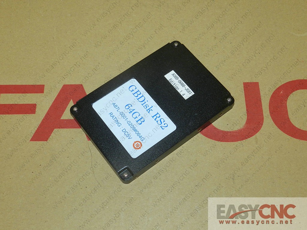 A87L-0001-0209#064G A08B-0088-J581 Fanuc GDdisk RS2 64GB new