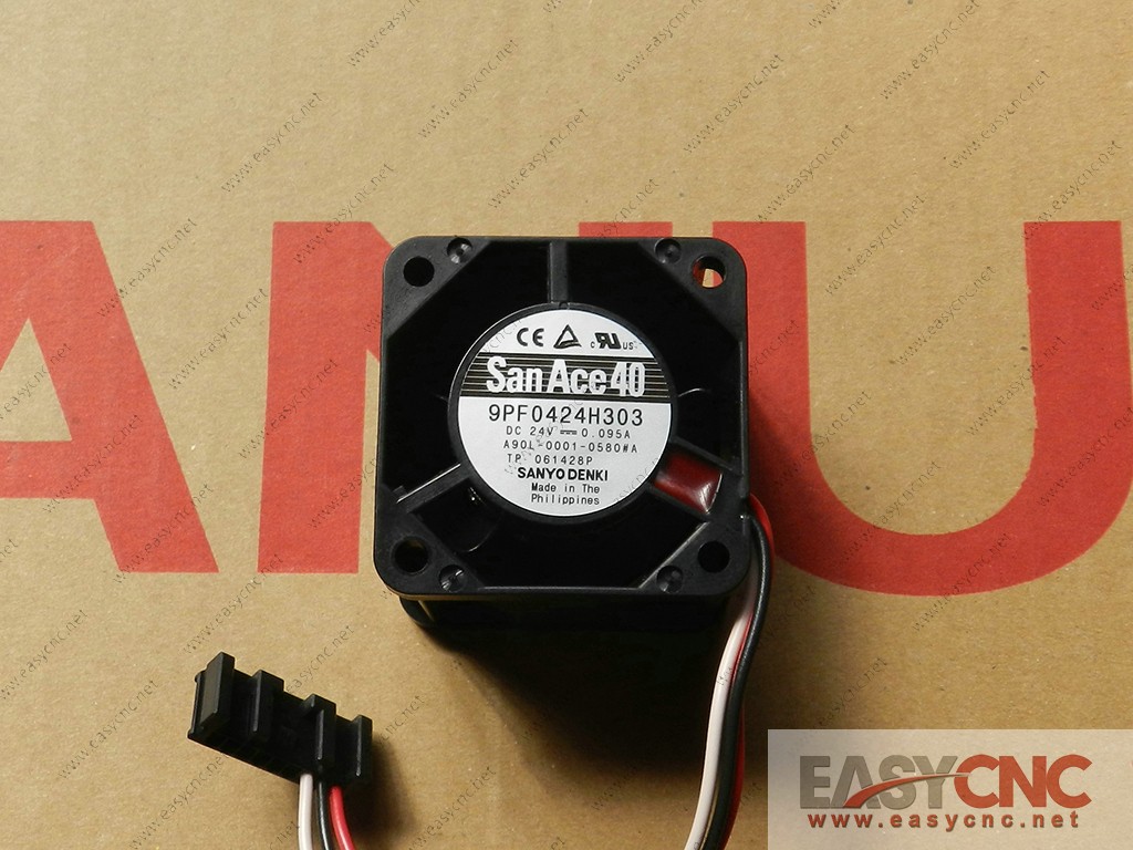 A90L-0001-0580#A 9PF0424H303 Sanyo fan 24vdc 0.095A 40*40*28mm new