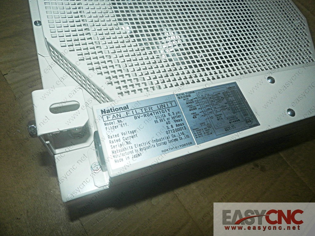 BV-R04TH1G1Y NATIONAL fan FILTER unit used