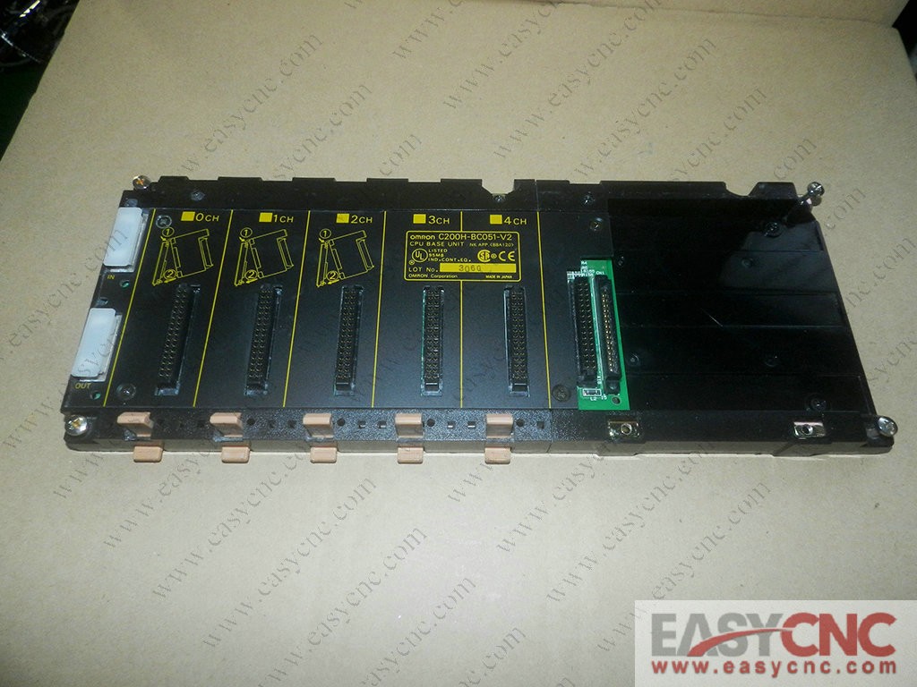 C200H-BC051-V2 Omron cpu base unit used
