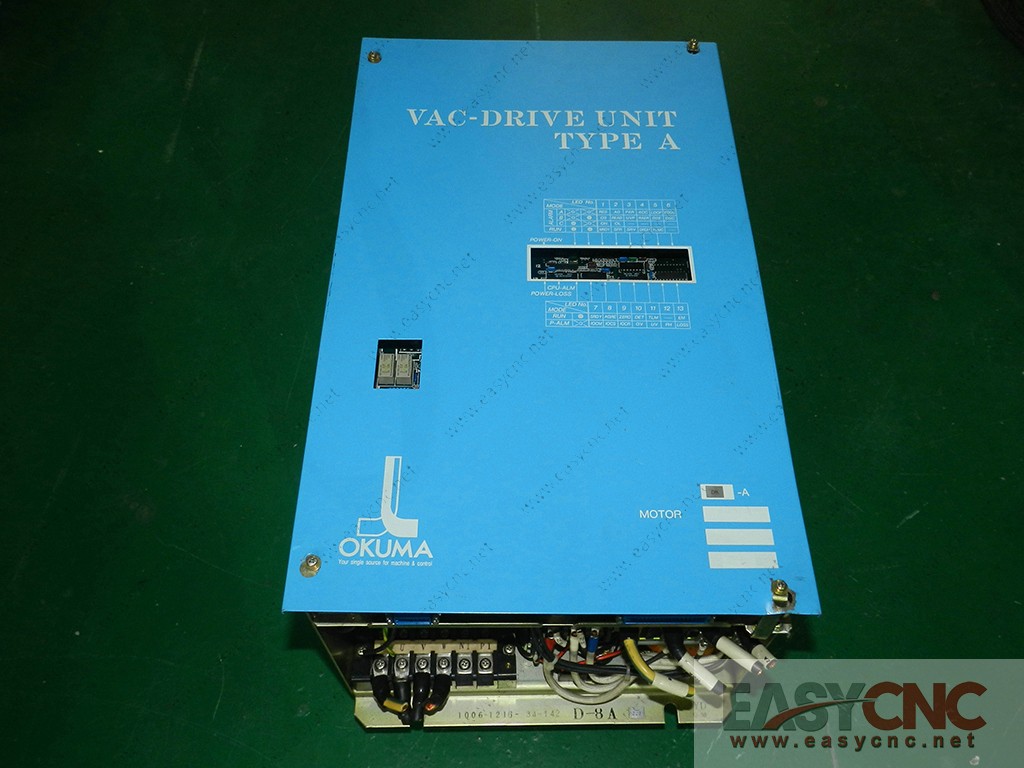 D8-A Okuma VAC-drive unit TYPE A used