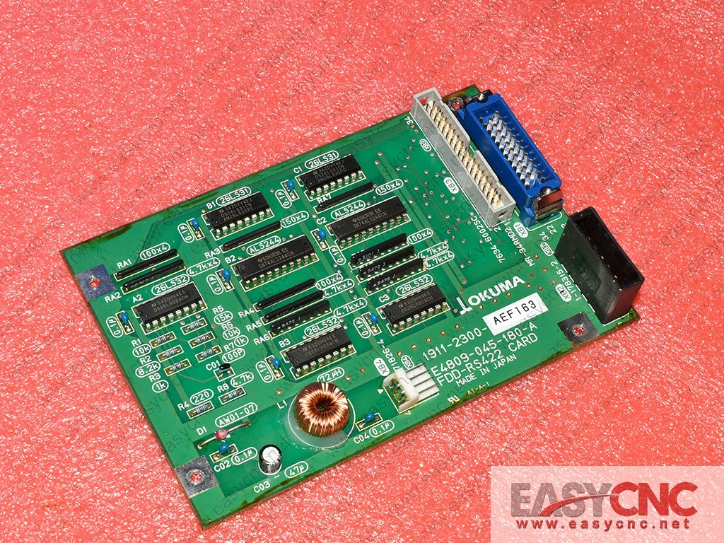 E4809-045-180-A 1911-2300-AEF163 Okuma PCB used