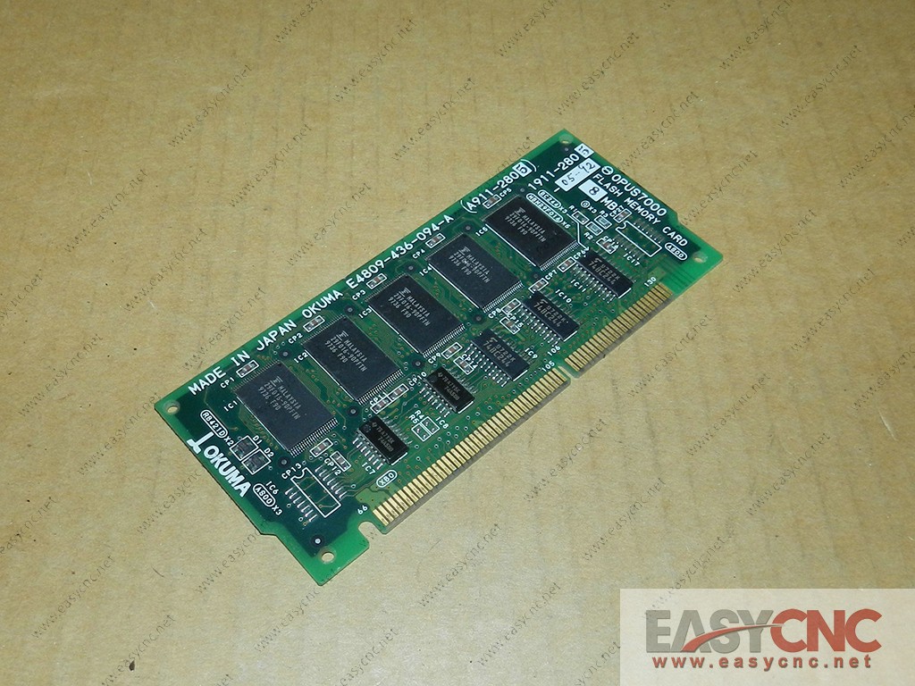 E4809-436-091-A Okuma PCB OPUS7000 FLASH MEMORY CARD 1911-2805 used