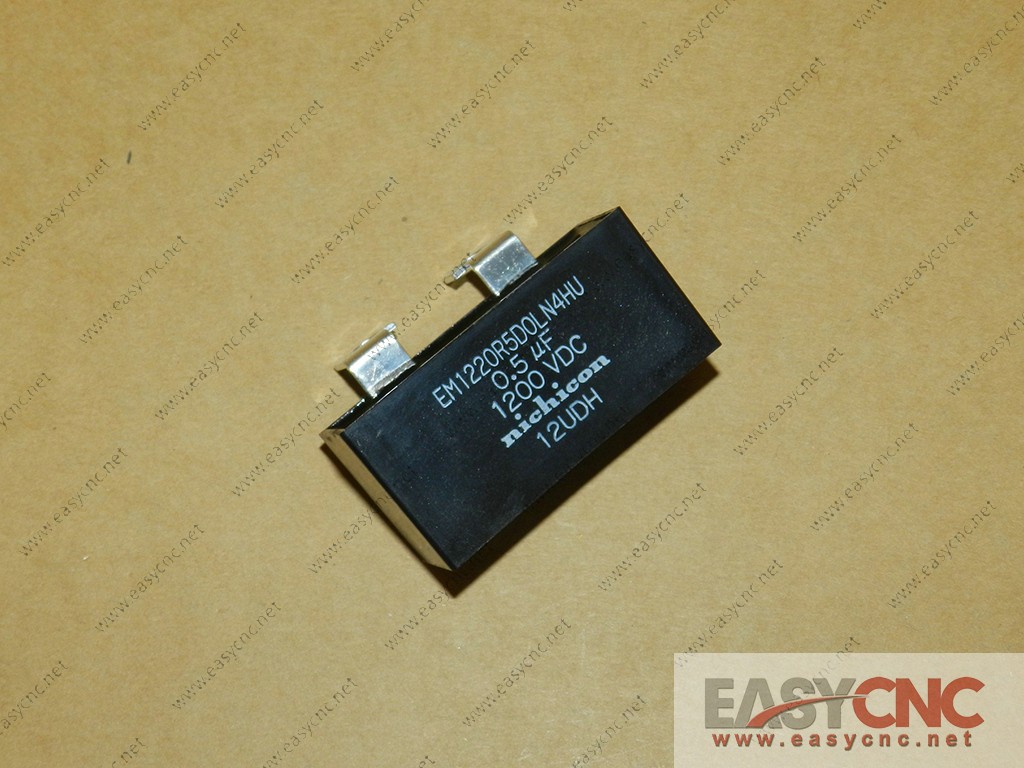 EM1220R5D0LN4HU EM1220R5DOLN4HU Nichicon capacitor 0.5uF 1200VDC used