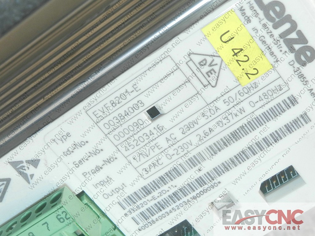 EVF8201-E Lenze inverter used
