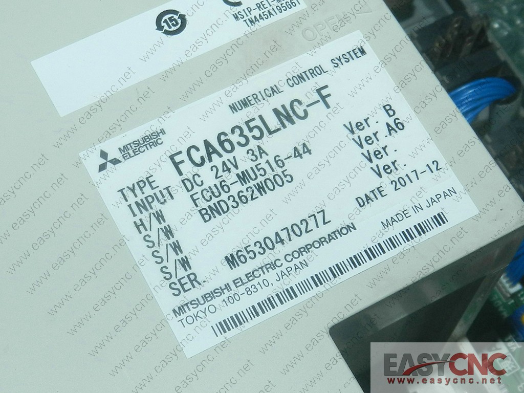 FCA635LNC-F Mitsubishi numerical control system used
