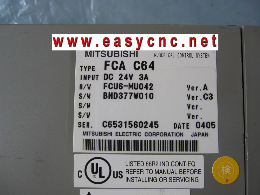 FCAC64 Mitsubishi numerical control system used