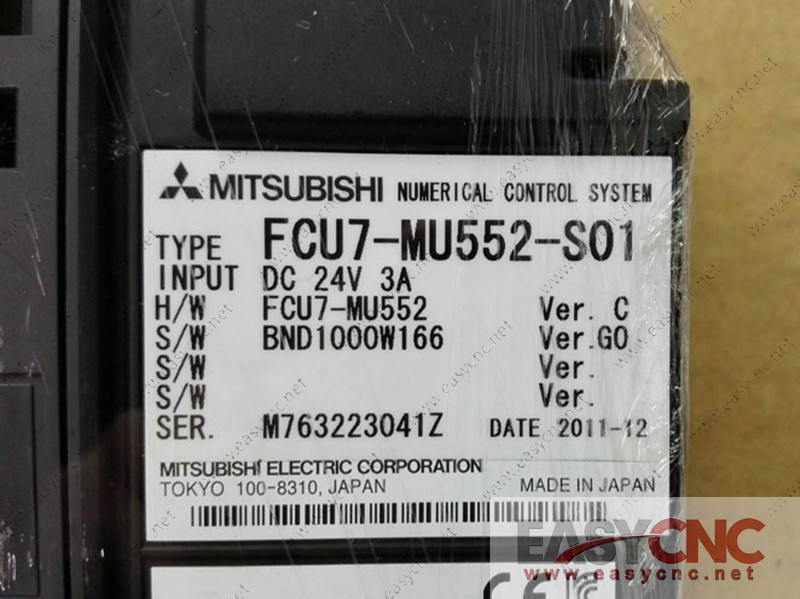 FCU7-MU552-S01 Mitsubishi numerical control system used