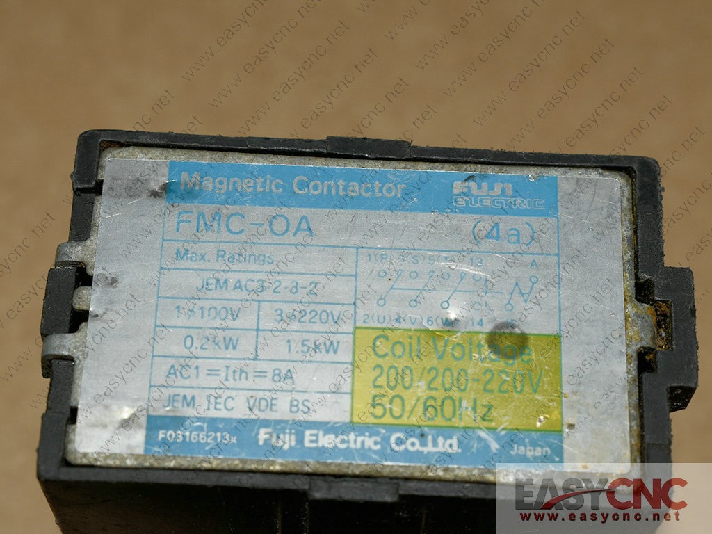 FMC-OA (4a) Fuji contactor used