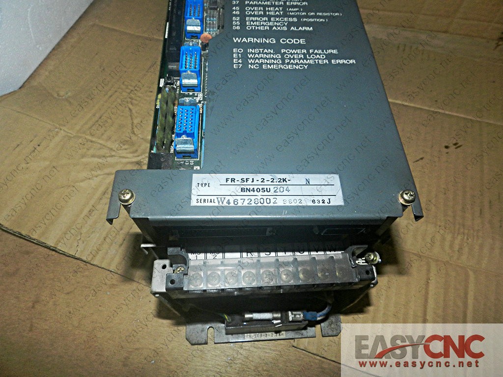 FR-SFJ-2-2.2K-N Mitsubishi Spindle drive used